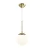 Nordlux Grant Suspension Luminaire Verre Dorée | Convient pour E14
