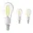 Voordeelpak 3x Calex Smart Tuya Wifi E14 Kogel 4.5W 450lm - 818-830 Afstembaar Wit | Dimbaar - Vervangt 40W 