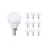 Voordeelpak 10x Noxion Lucent Lustre LED E14 Kogel Mat 2.5W 250lm - 827 Zeer Warm Wit | Vervangt 25W